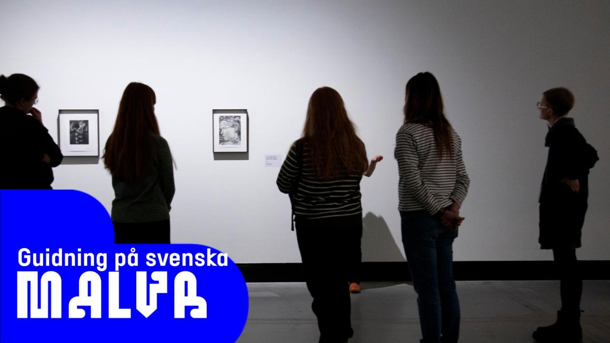 Guidning på Malva museet