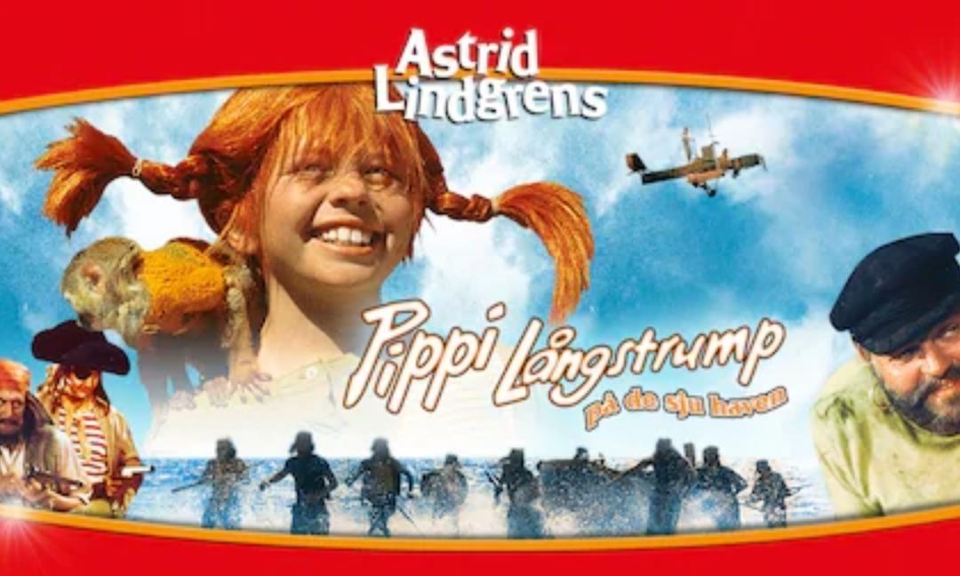 Pippi på de sju haven filmaffisch