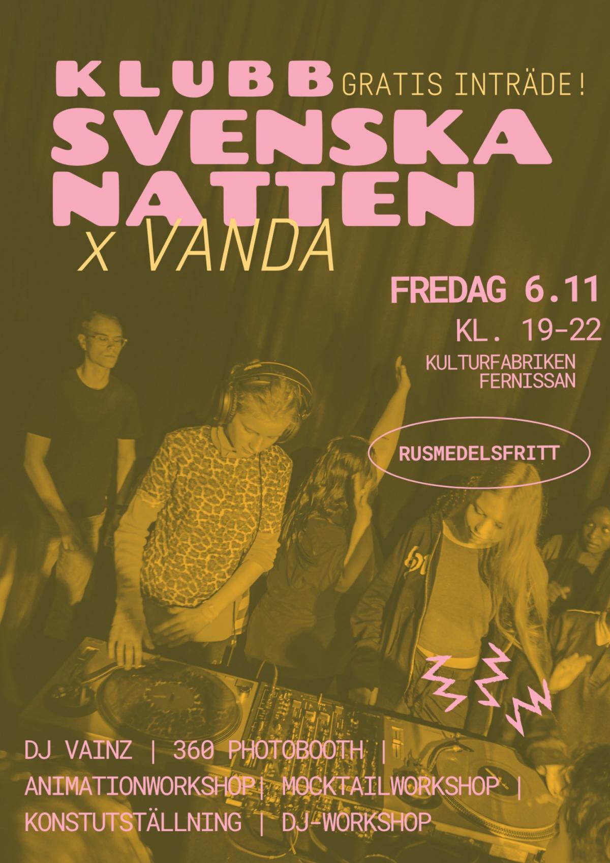 Unga på DJ verkstad