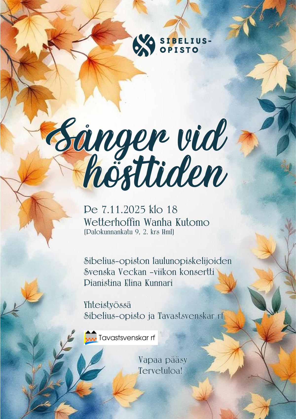 Sånger vid hösttiden