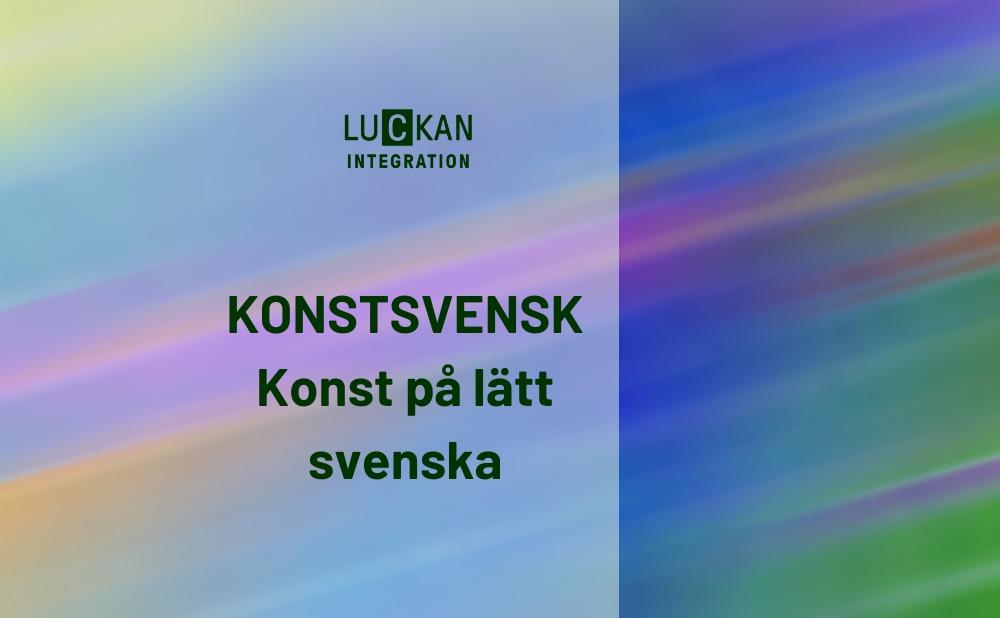 Konst på lätt svenska