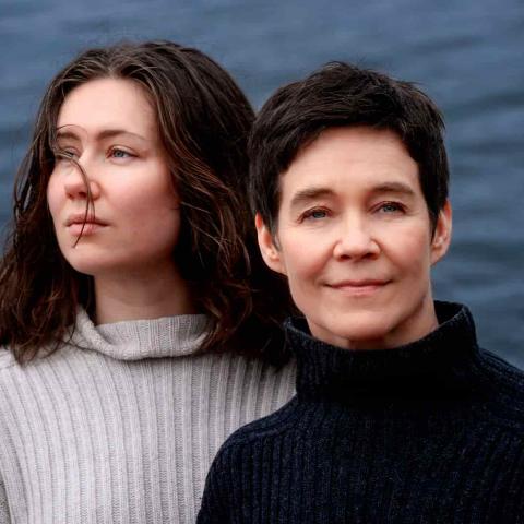 Johanna Almark och Maija Mannila