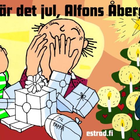 Snart är det Jul, Alfons reklambild. 